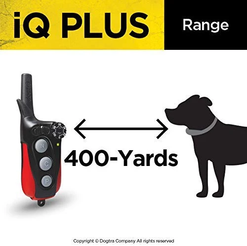 Entrenador remoto Dogtra IQ Plus , Estándar, Negro