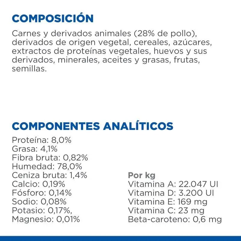 Hill'S Science Plan Adult Perfect Digestion Pollo 85 g Sobre Alimento para Gatos