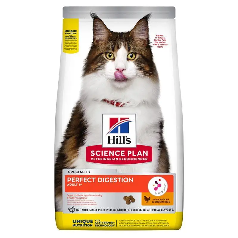 Hill'S Science Plan Adult Perfect Digestion Pollo 1,5 kg Alimento para Gatos