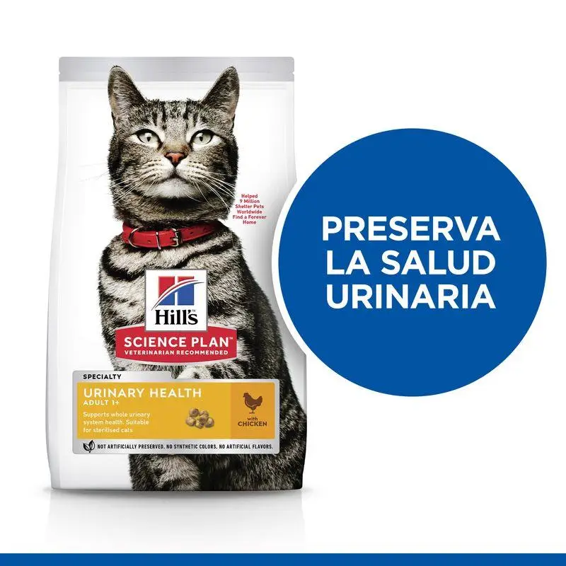 Hill'S Science Plan Adult Urinary Health Pollo 1,5 kg Alimento para Gatos