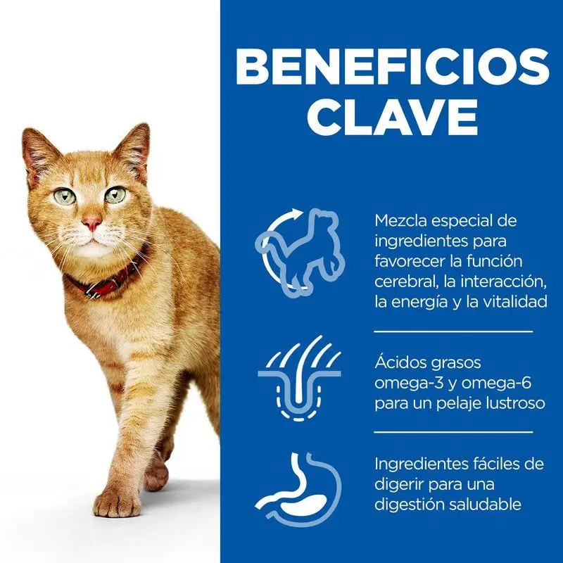 Hill'S Science Plan Adult 7+ Senior Vitality Pollo 1,5 kg Alimento para Gatos