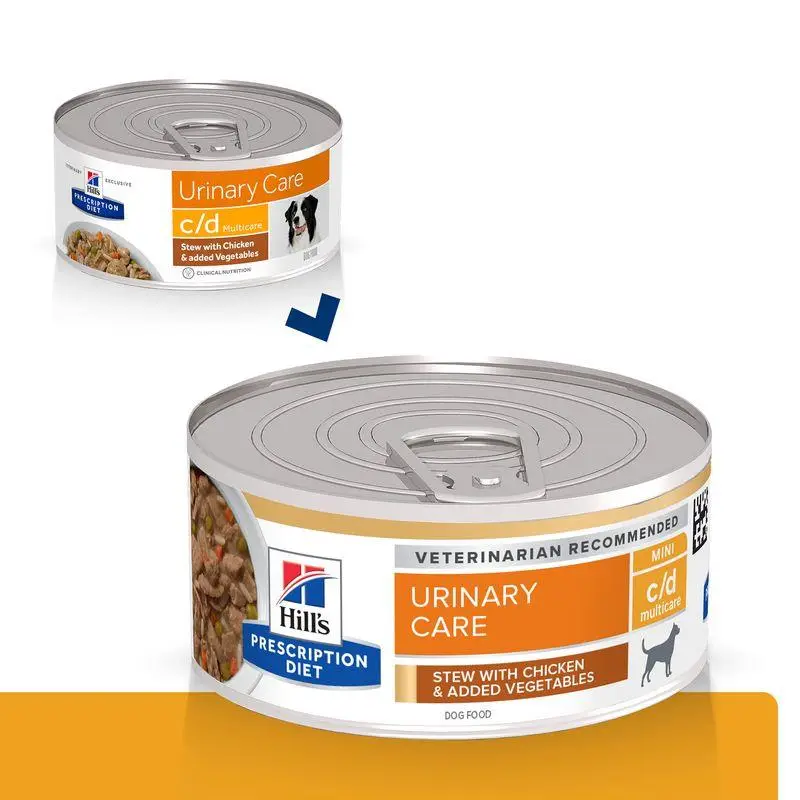 Hill'S C/D Multicare Estofado con Pollo y Verduras 156 g Alimento para Perros