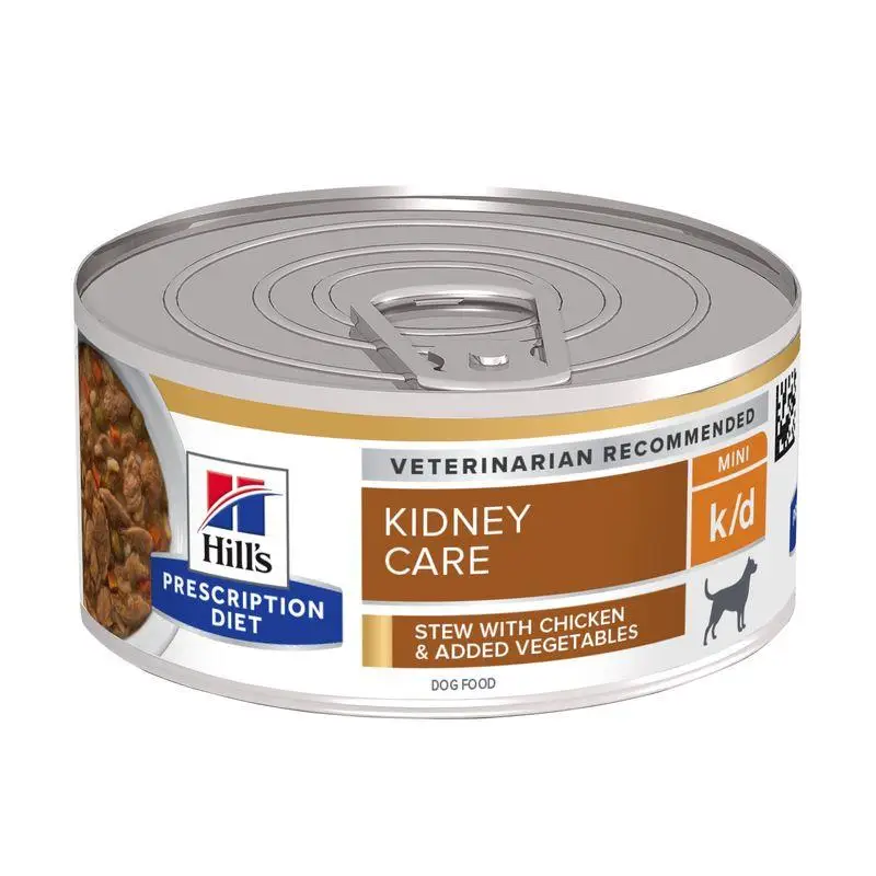 Hill'S K/D Estofado con Pollo y Verduras 156 g Alimento para Perros