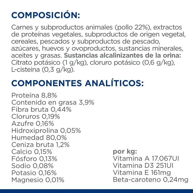 Hill'S C/D Pollo Sobre 85 g Alimento para Gatos