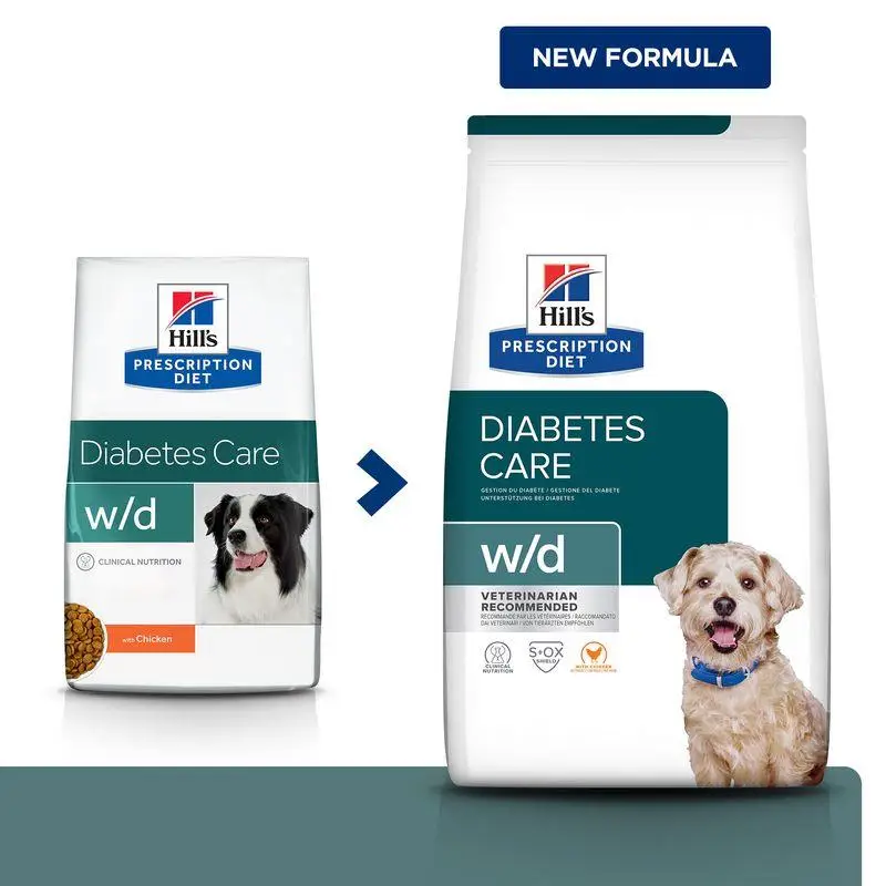 Hill'S W/D 4 kg (Sobrepeso, Diabetes Mellitus) Alimento para Perros