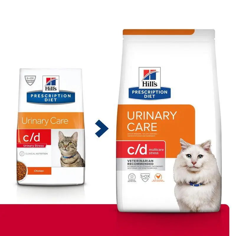 Hill'S C/D Urinary Stress 8 kg Alimento para Gatos