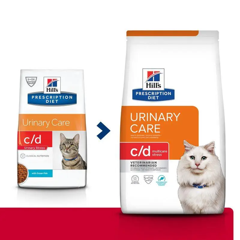 Hill'S C/D Urinary Stress Pescado Azul 1,5 kg Alimento para Gatos