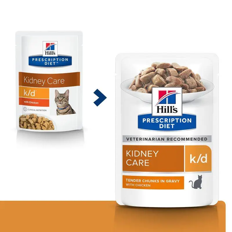 Hill'S K/D 85 g Alimento para Gatos