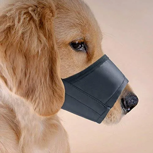 Idepet - Juego de bozales para perro, cubierta ajustable para boca de perro, bozales antimordeduras para perros pequeños, medianos y grandes