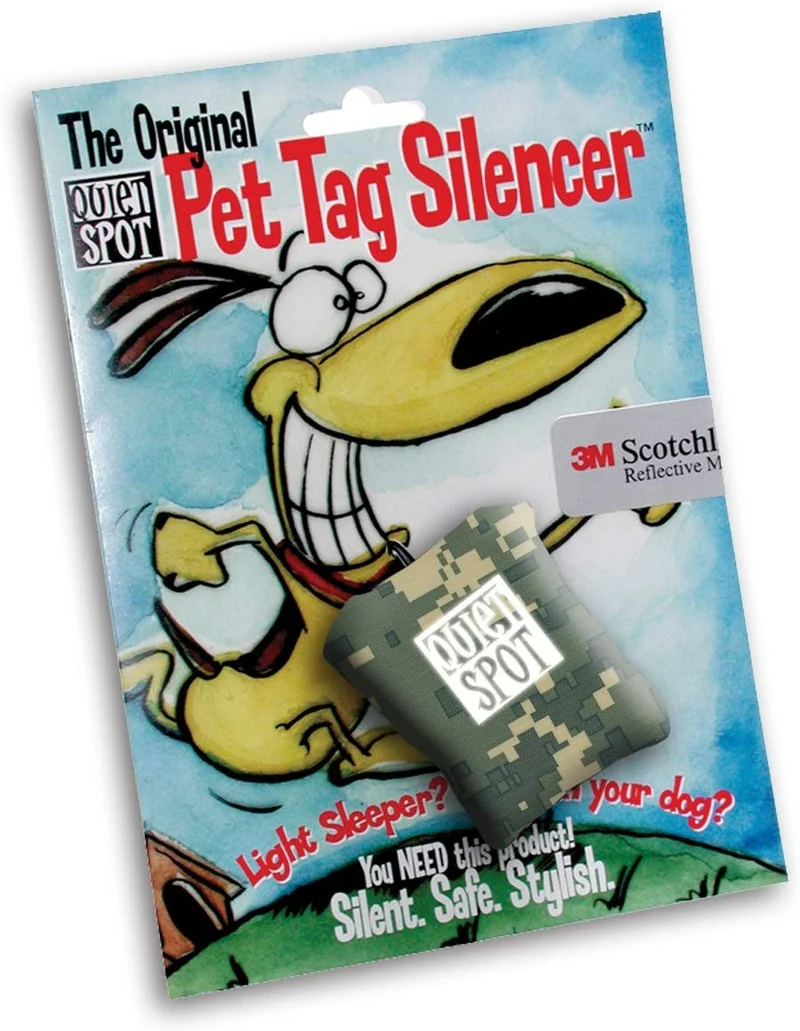 Funda para placa identificativa de mascotas Quiet Spot