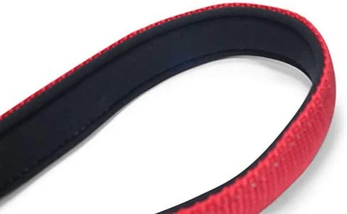 Leashboss Correa corta para perro con mango acolchado, correas de 12, 18 y 24 pulgadas para perros grandes, nailon de 1 pulgada