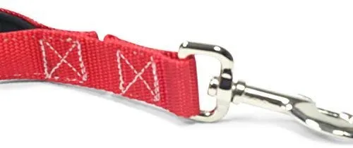 Leashboss Correa corta para perro con mango acolchado, correas de 12, 18 y 24 pulgadas para perros grandes, nailon de 1 pulgada