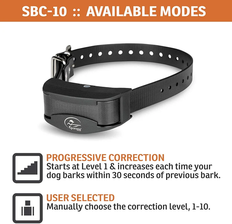 SportDOG Marca NoBark Recargable Collar de Control de Corteza