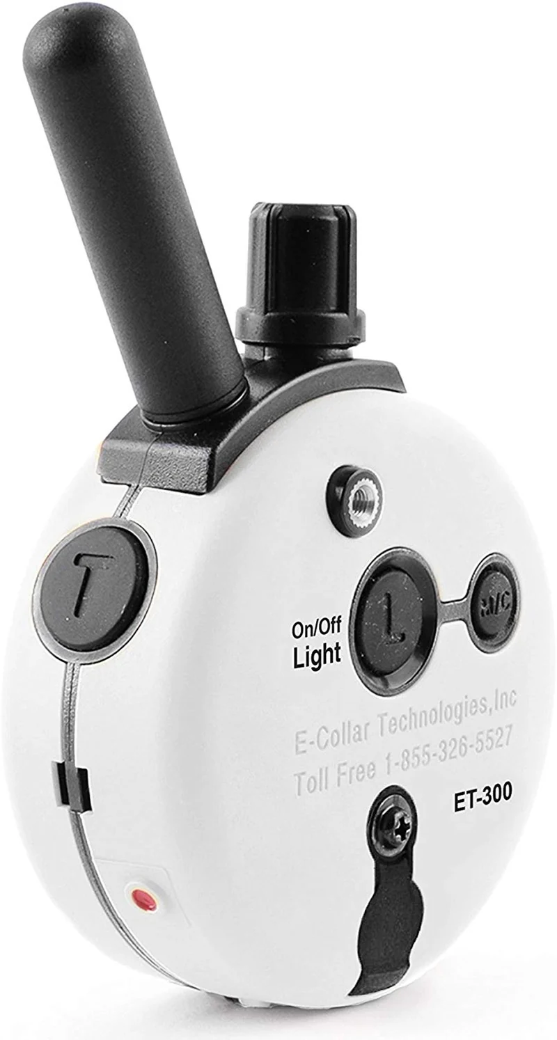 E-Collar - ET-300ZEN - Mini educador de entrenamiento a prueba de agua con control remoto de 1/2 milla - Collar estático, vibratorio y de estimulación de sonido con PetsTEK Dog Training Clicker