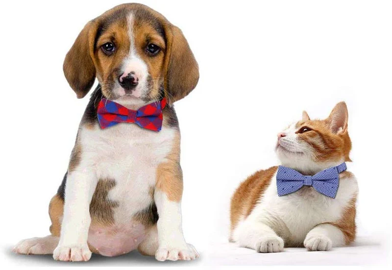Freewindo - Pajaritas ajustables para perros, 9 unidades, para perros pequeños, medianos y gatos adultos