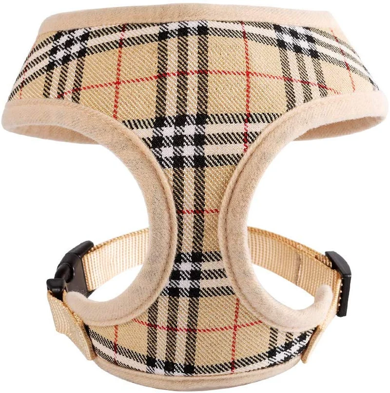 Ringloose - Arnés de malla suave para perros pequeños, medianos, cachorros, mascotas, fácil de controlar, para caminar y entrenar