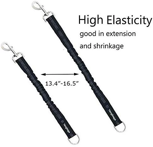 Yangbaga - Correa de extensión de amortiguador para perro, evita lesiones en el brazo y los hombros y evita que los perros se lastimen, ideal para bicicleta, correr, caminar