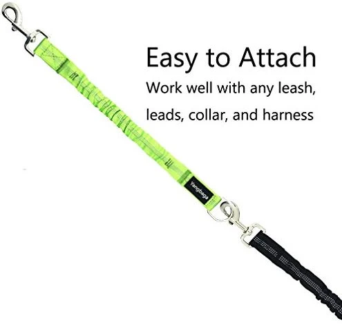 Yangbaga - Correa de extensión de amortiguador para perro, evita lesiones en el brazo y los hombros y evita que los perros se lastimen, ideal para bicicleta, correr, caminar