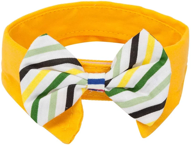 ZTON para cachorro pequeño, Navidad, hecho a mano, ajustable, formal, corbata de cuello para perros y gatos