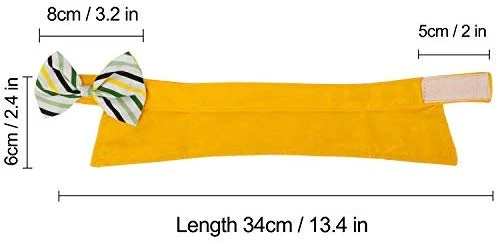 ZTON para cachorro pequeño, Navidad, hecho a mano, ajustable, formal, corbata de cuello para perros y gatos