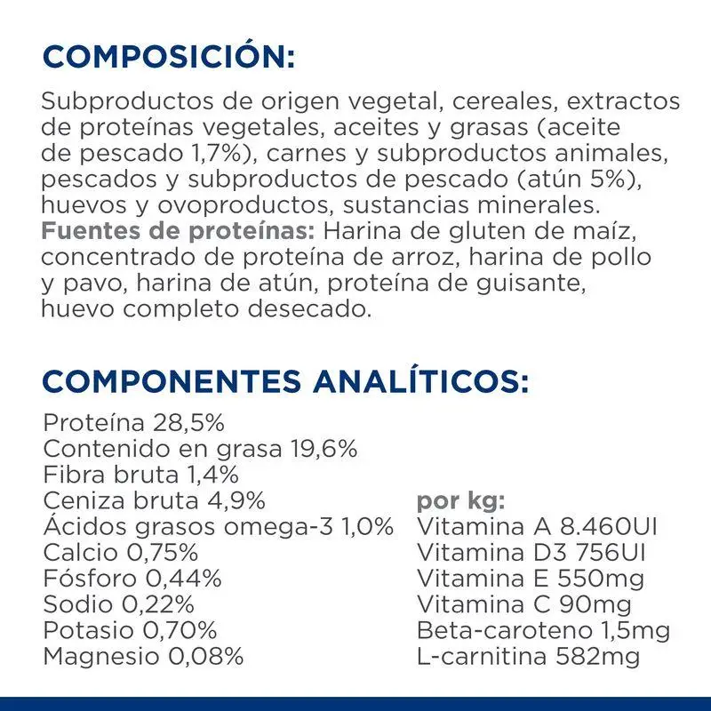 Hill'S K/D Atún 3 kg Alimento para Gatos