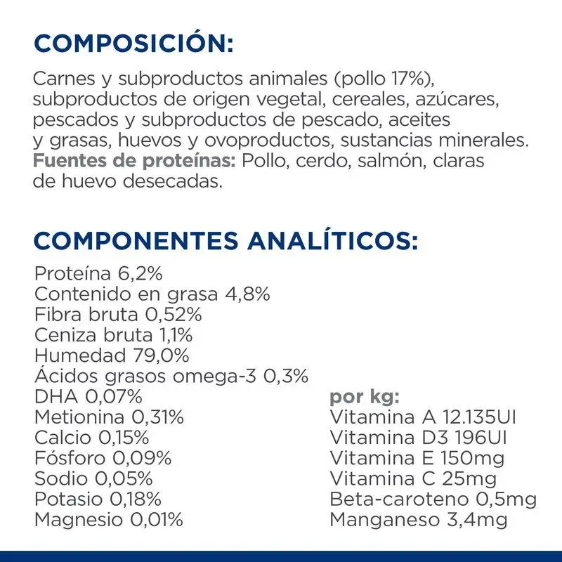 Hill'S K/D+Mobilty 85 g Alimento para Gatos