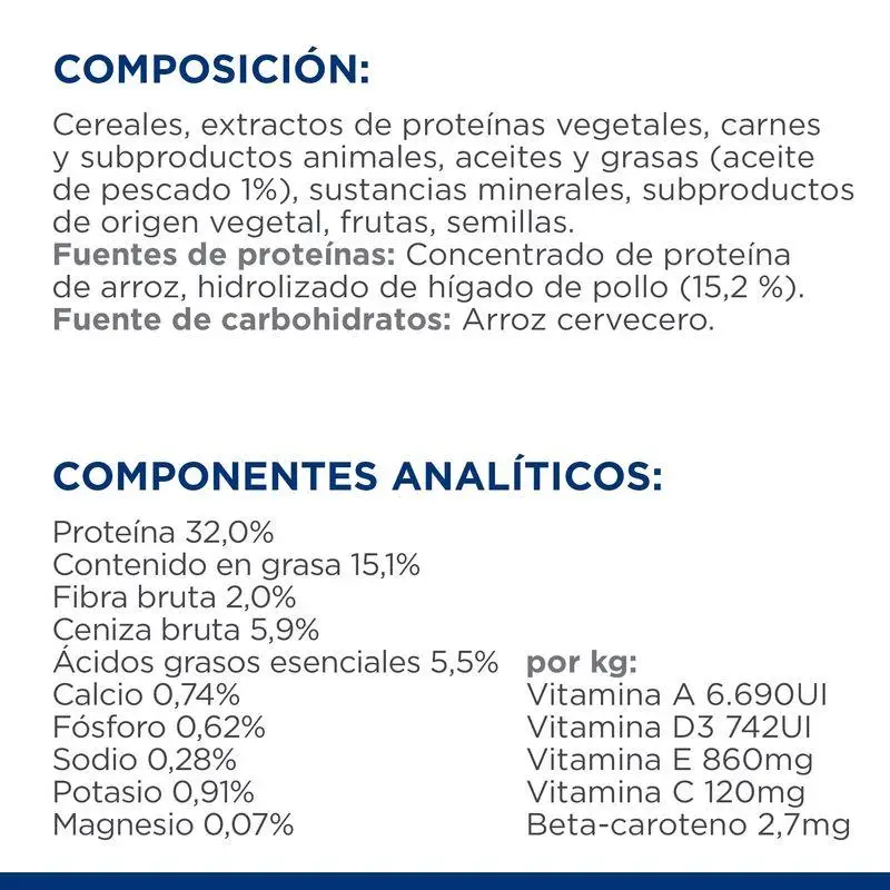 Hill'S Z/D 3 kg - Pienso para Gatos con Hipersensibilidad Alimentaria