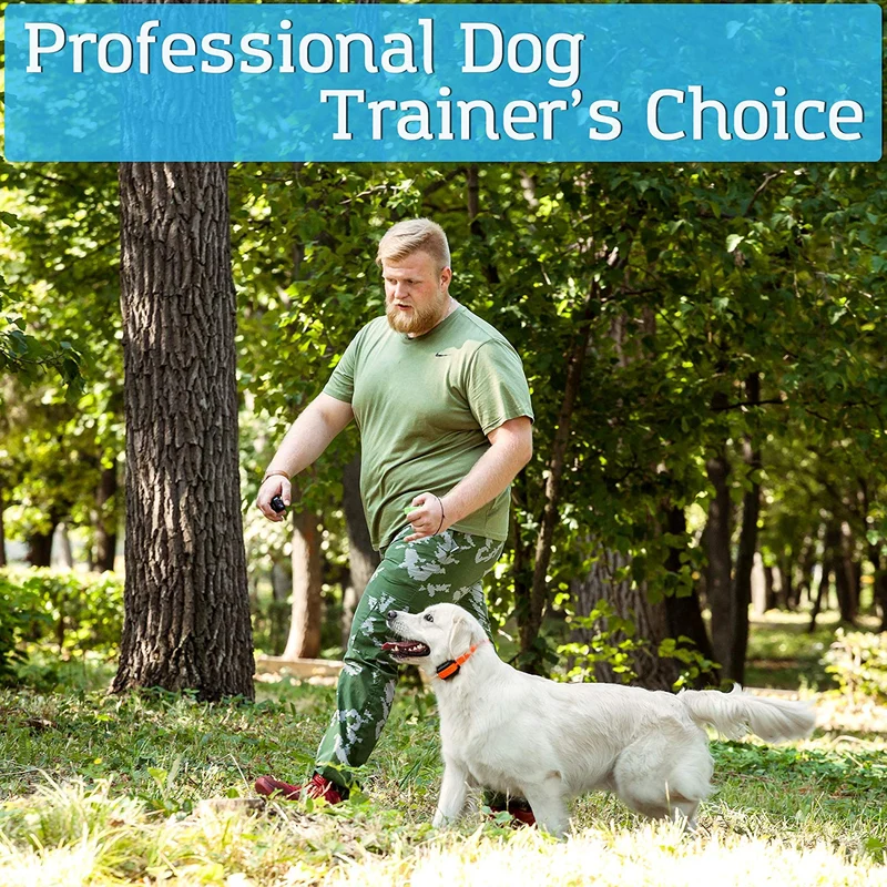 PetSpy Collar de choque Premium para entrenamiento de perros, con vibración, choque y pitido, recargable e impermeable, E-collar, El mejor entrenador a distancia