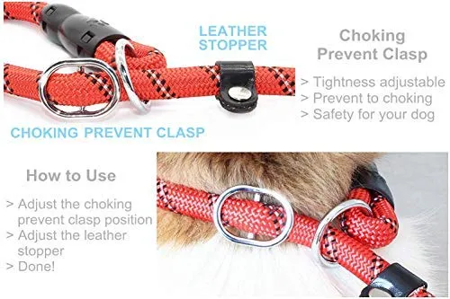BAAPET Correa antideslizante para perro de 6 pies, antiasfixia con cubierta de cuerda duradera mejorada y asa acolchada cómoda para perros grandes, medianos y pequeños entrenamientos con bolsas de caca y dispensador