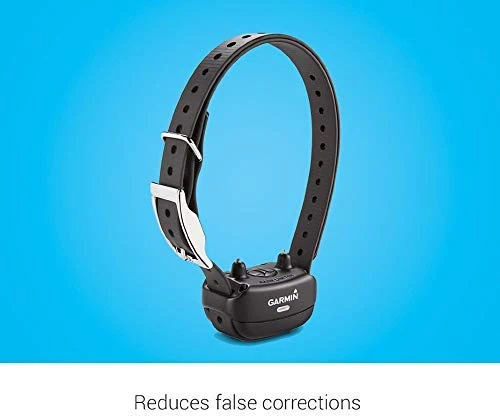 Garmin BarkLimiter Deluxe - collar controlador de ladridos, con batería recargable, Negro