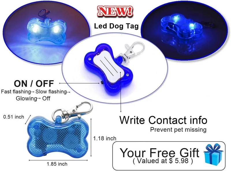 StopWoof - Collar de corteza para perros – Modo de cuidado humano, vibración y sonido – Dispositivo de entrenamiento sin choque para razas pequeñas, medianas y grandes – No daña el control vibratorio – reflectante y automático sin mando a distancia