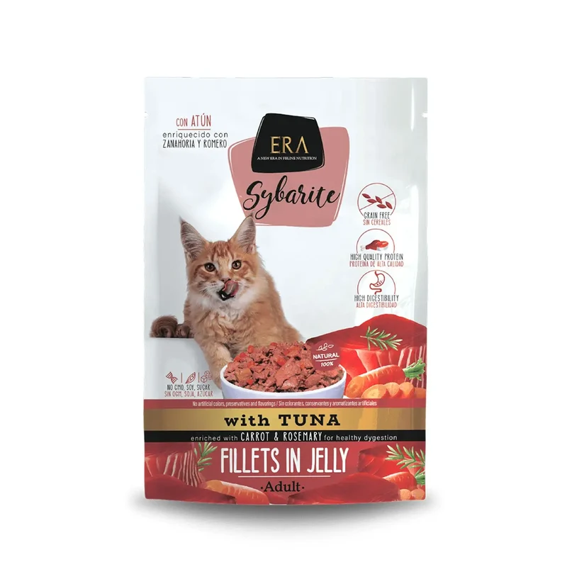 Era Sybarite Cat Adult Filetes Atún 85 g Sobre