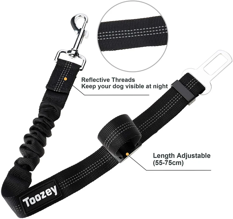 Toozey - Cinturón de asiento para perro