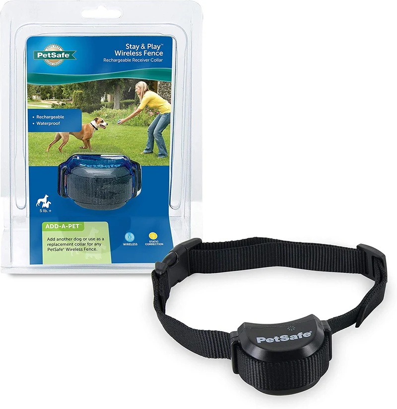 PetSafe Stay & Play Compact Wireless Fence for Dogs and Cats – from the Parent Company of INVISIBLE FENCE Brand – Above Ground Electric Pet Fence.