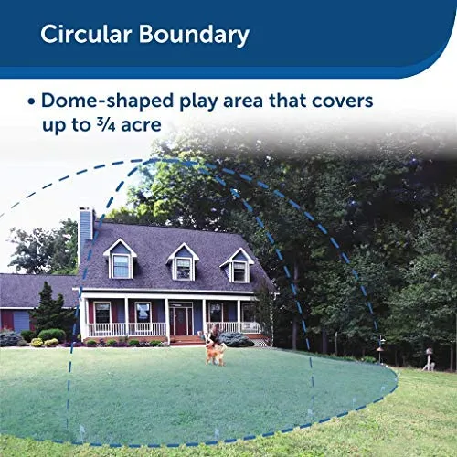 PetSafe Stay & Play Compact Wireless Fence for Dogs and Cats – from the Parent Company of INVISIBLE FENCE Brand – Above Ground Electric Pet Fence.