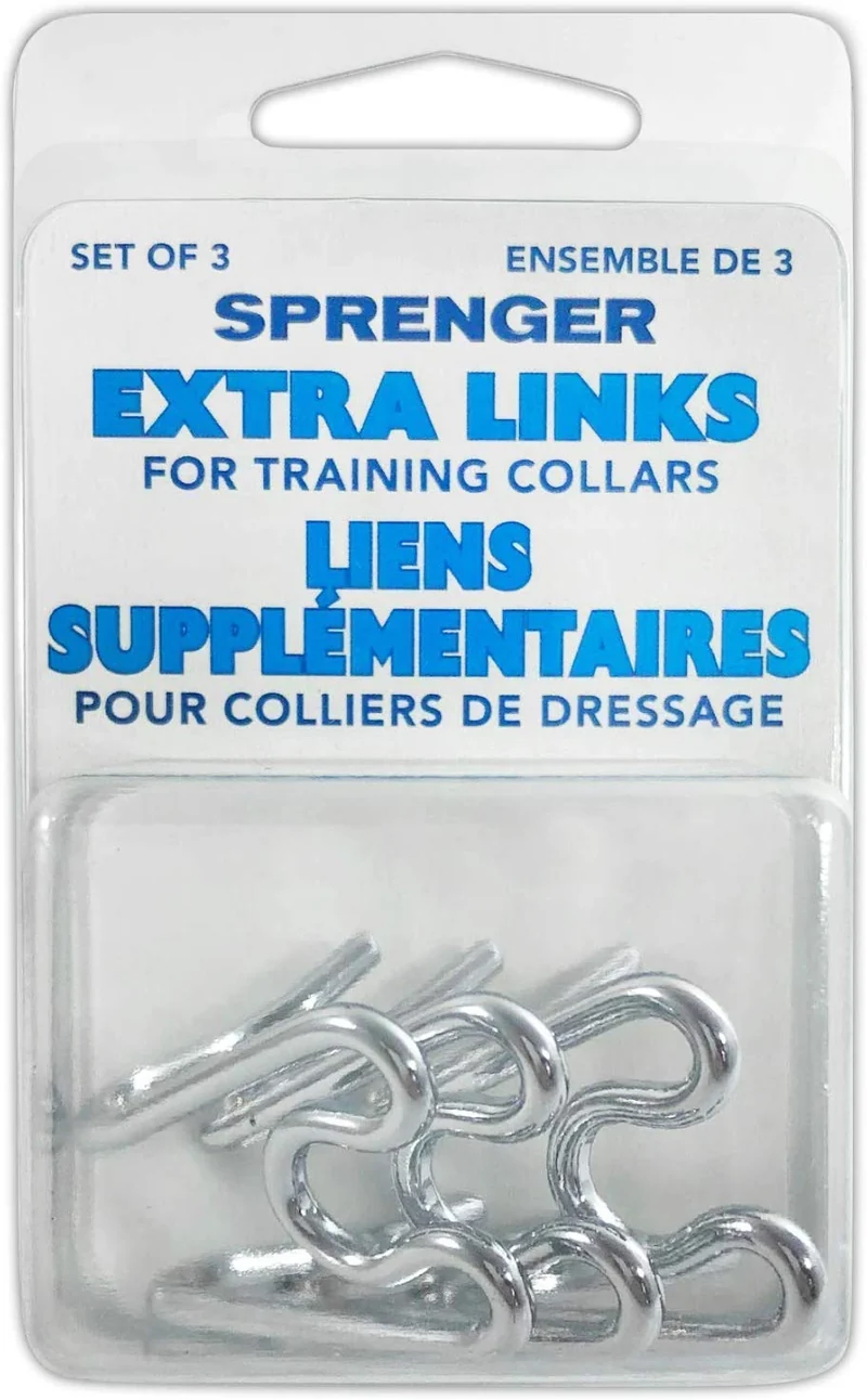 Herm Sprenger enganches extra para collar, conjunto de 3.