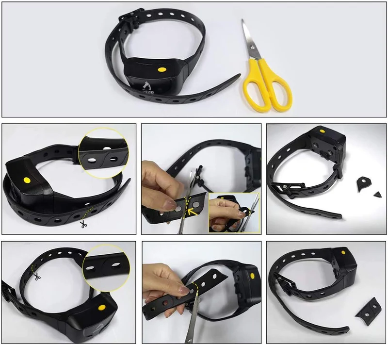 Collar de choque para perros, IPX7, resistente al agua, con mando a distancia, IPX5, 3000 pies, para entrenamiento de perro, efecto de entrenamiento rápido para perros pequeños, medianos y grandes