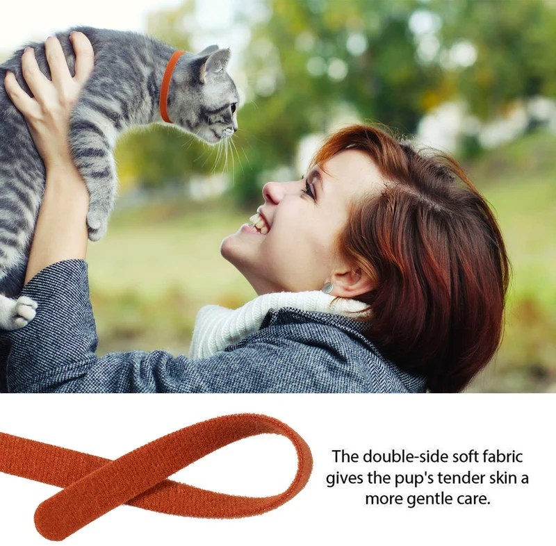 Whaline 20 colores suave cachorro ID collar ballena ajustable recién nacido doble cara ID bandas mascota perro gato, 13,8 pulgadas