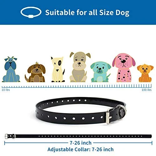 YISENCE Dog Training Collar, Dog Shock Collar with Remote 2500FT Shock Collar for Dogs IPX7 Waterproof Rechargeable w/Beep 99 Levels Vibrate Shock Modes Shock Collar for Small Dogs Medium Large Dogs
