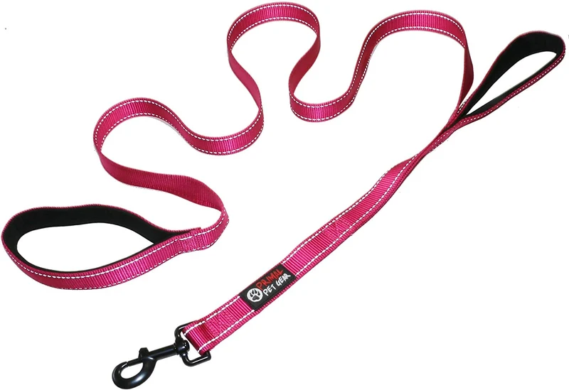 Primal Pet Gear - Correa para perro de 5.9 ft de largo, clip más fuerte, con dos asas acolchadas de tráfico, resistente, con asas dobles para entrenamiento de seguridad, correas para perros grandes o medianos