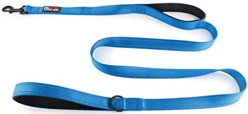 Primal Pet Gear - Correa para perro de 5.9 ft de largo, clip más fuerte, con dos asas acolchadas de tráfico, resistente, con asas dobles para entrenamiento de seguridad, correas para perros grandes o medianos
