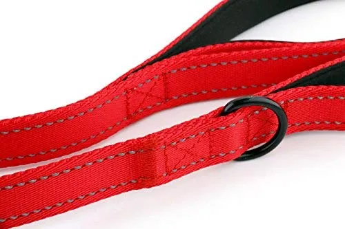 Primal Pet Gear - Correa para perro de 5.9 ft de largo, clip más fuerte, con dos asas acolchadas de tráfico, resistente, con asas dobles para entrenamiento de seguridad, correas para perros grandes o medianos