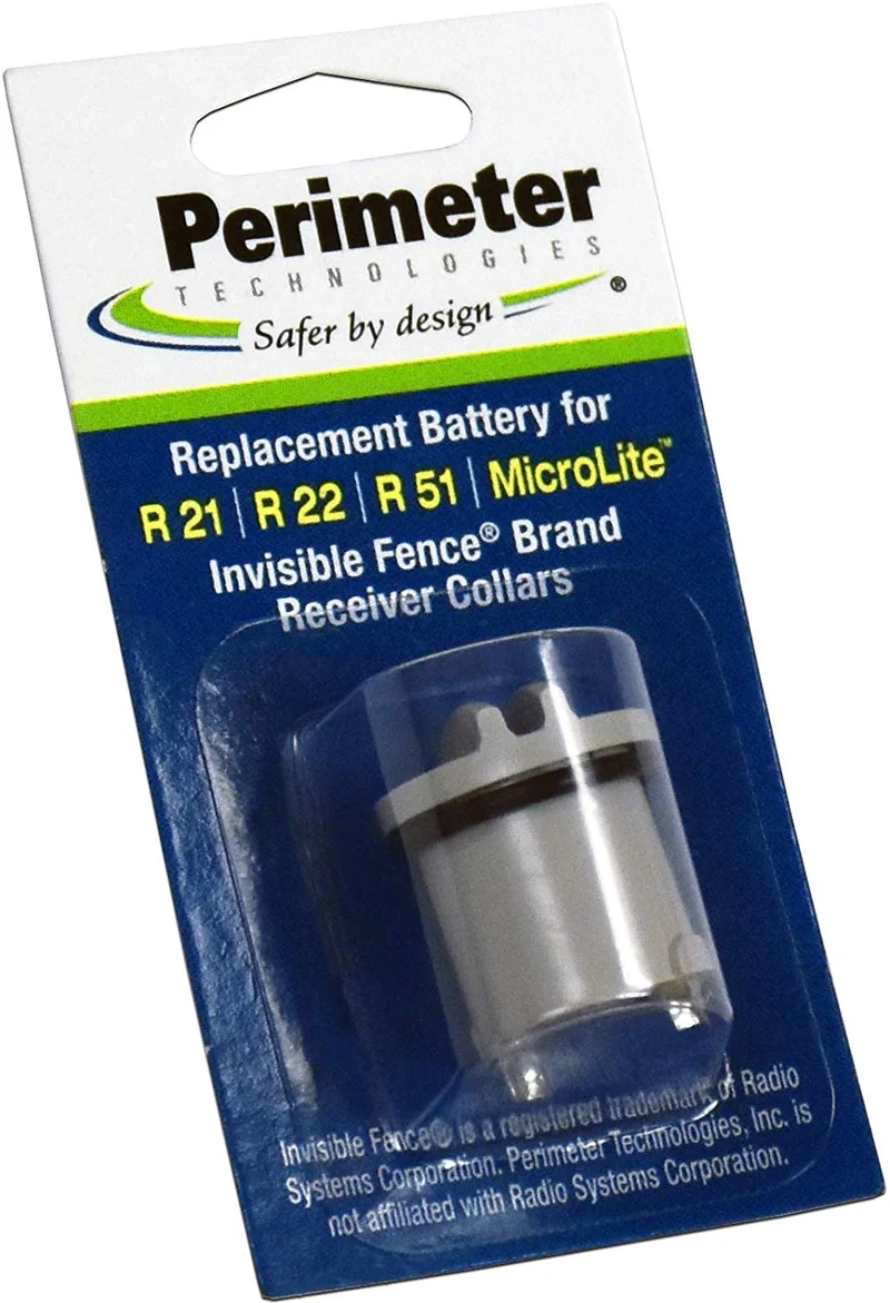 Perimeter Technologies - Pila de collar para perro compatible con R21, R22, R51 y Microlite
