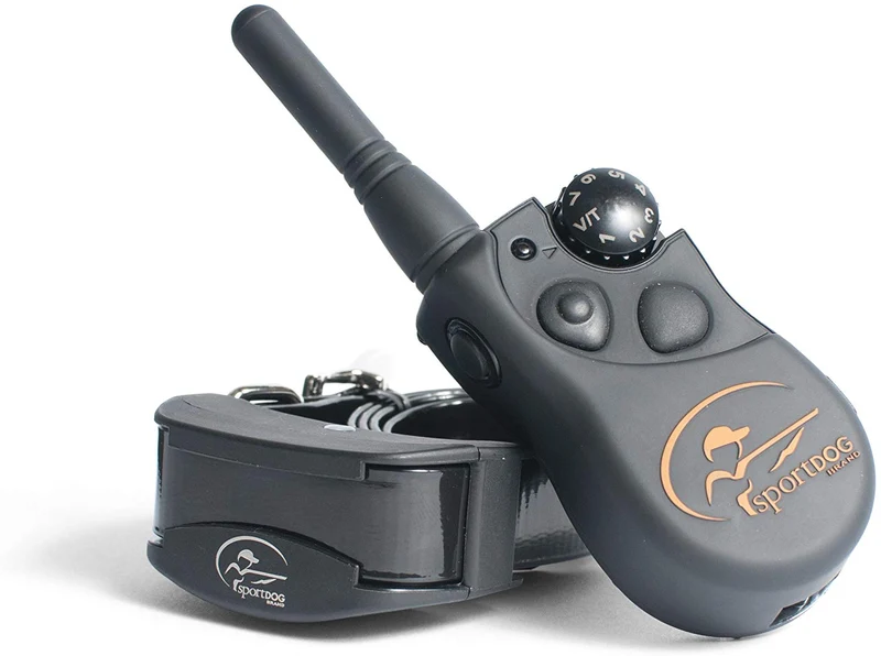 SportDOG Brand 425 - Collar electrónico con control remoto (500 yardas, estático, vibratorio y tono, impermeable, recargable, incluye nueva serie X), Original (versión antigua), Negro