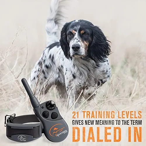 SportDOG Brand 425 - Collar electrónico con control remoto (500 yardas, estático, vibratorio y tono, impermeable, recargable, incluye nueva serie X), Original (versión antigua), Negro
