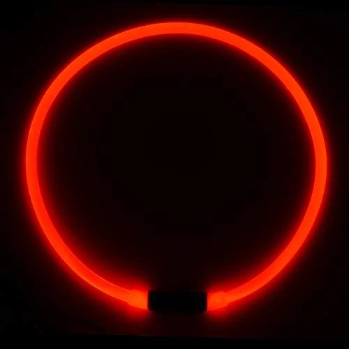 NiteHowl LED Safety Necklace, Universal, Reusable Visibility Necklace for Pets