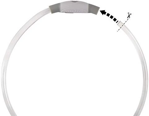 NiteHowl LED Safety Necklace, Universal, Reusable Visibility Necklace for Pets