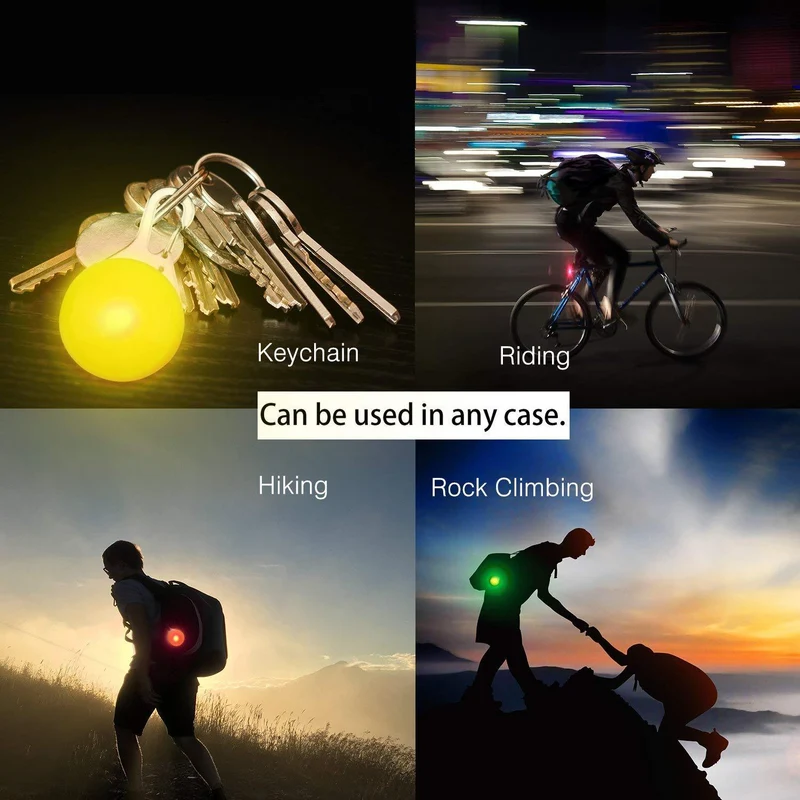 6 Pack impermeable SpotLit perro/gato collar Luz, Luces LED de seguridad para perros y gatos, resistente a la intemperie Light Up Perro Cuello con 3 modos de parpadeo, con 6 Extra Baterías de reemplazo, 6 unidades