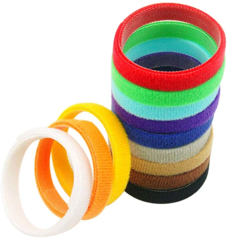 Floranea - 12 collares para cachorros de doble cara, multicolor, ajustables, reutilizables, cómodos, de tela suave, para perros pequeños, mascotas, gatos, recién nacidos, gatitos