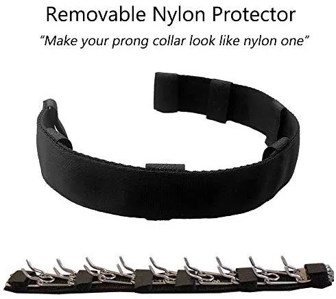Mayerzon Collar de entrenamiento para perro, acero inoxidable, con puntas cómodas